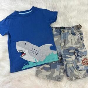Mini Boden Great White Shark Outfit